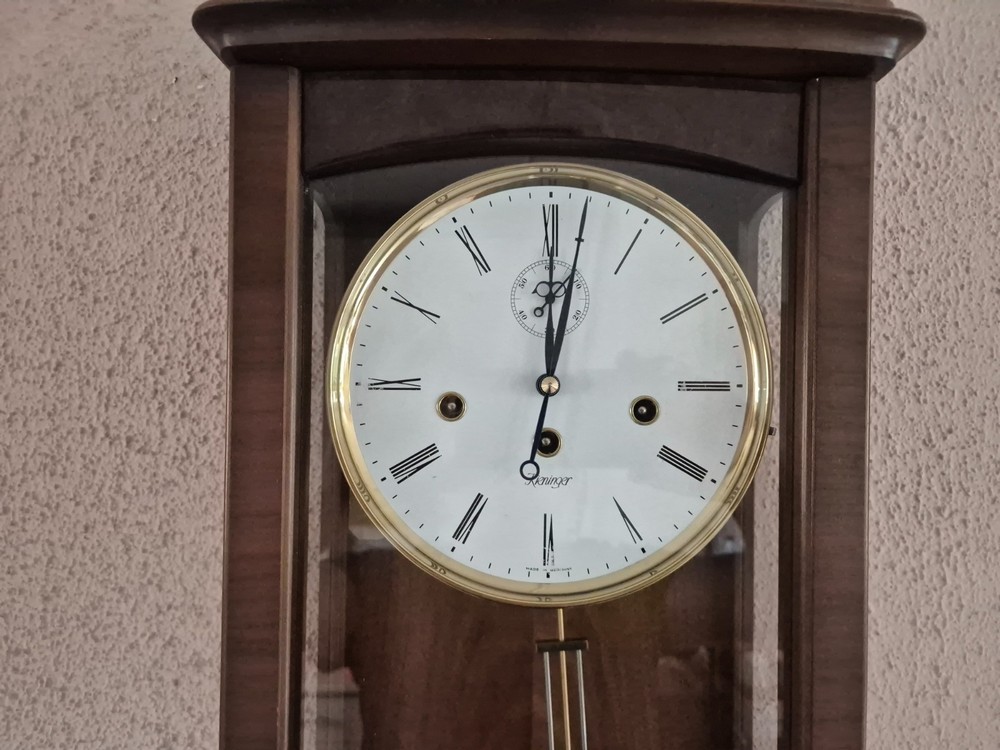 Kieninger German Westminster chime wall clock (0733 )
