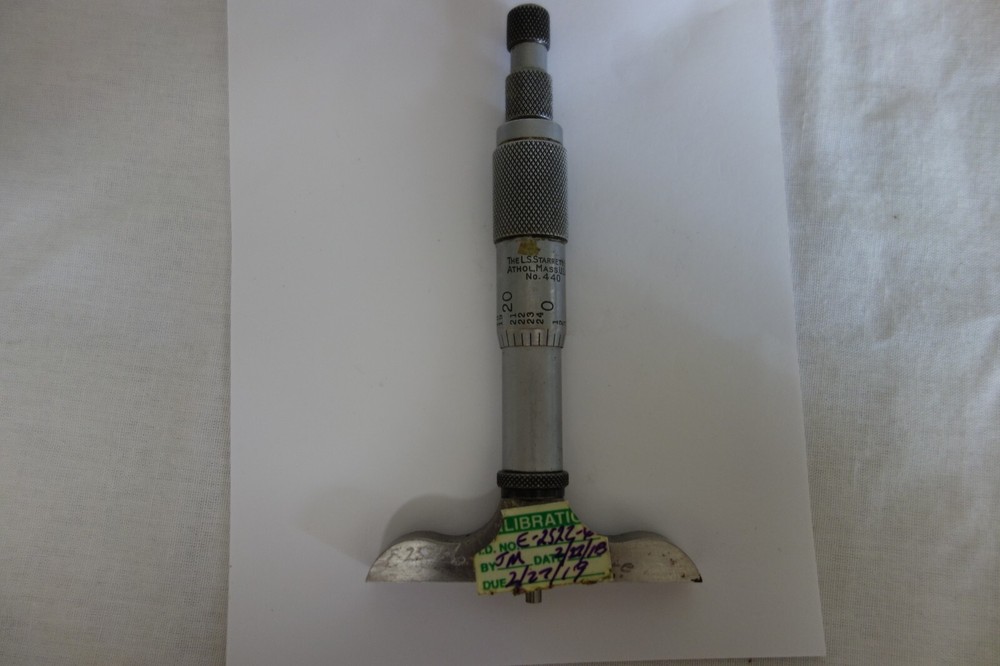 STARRETT 440 Ratchet Stop Depth Micrometer