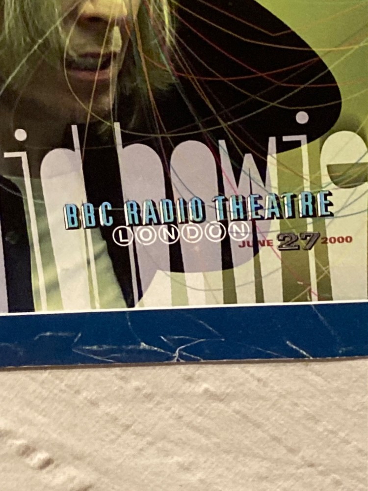 David Bowie At The Beeb 2000 Promo Poster G