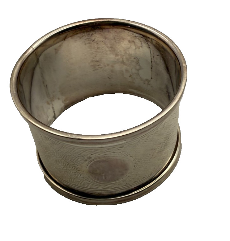 Silver Hallmarked Napkin Ring