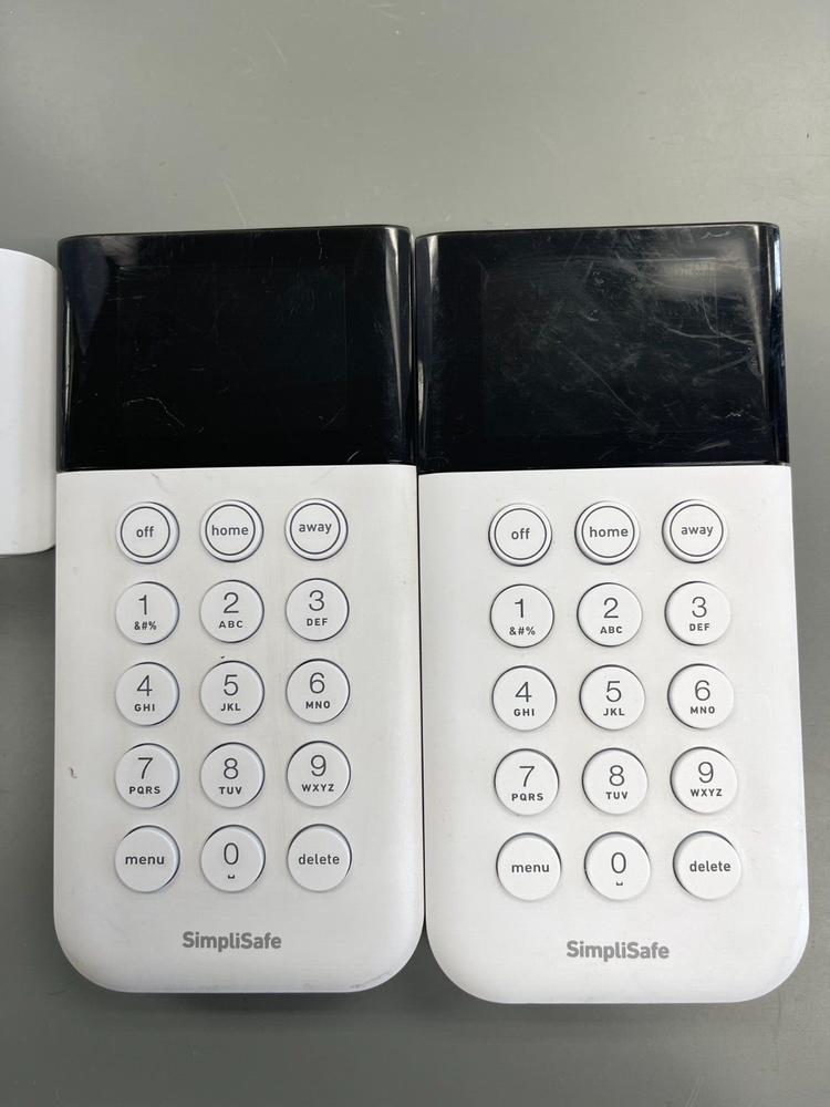 SimpliSafe Home Alarm Security System Model SSBS3 Basestation + Misc Accessories