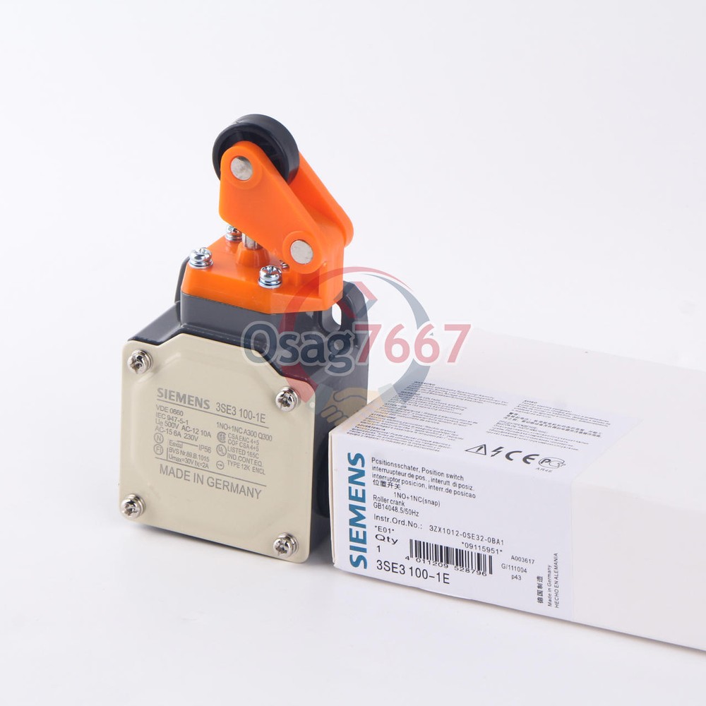 ONE New SIEMENS 3SE3100-1E Limit Switch