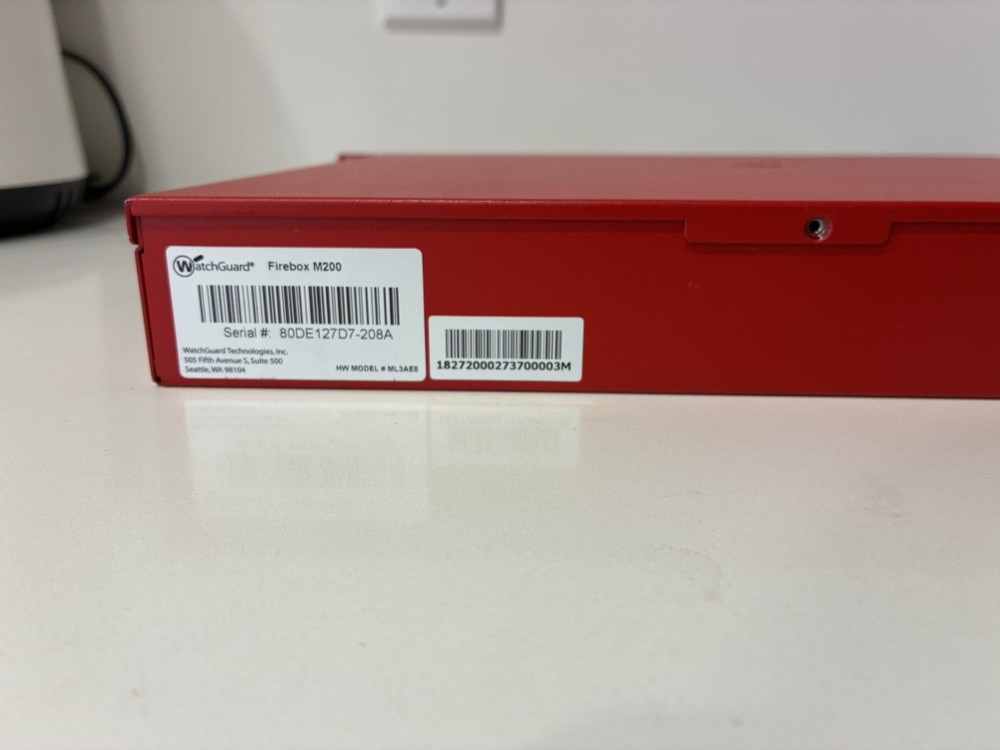 WatchGuard Firebox M200 Firewall ML3AE8