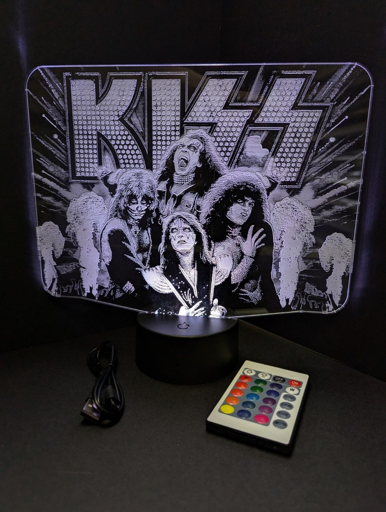KISS Large L.E.D. Sign Display