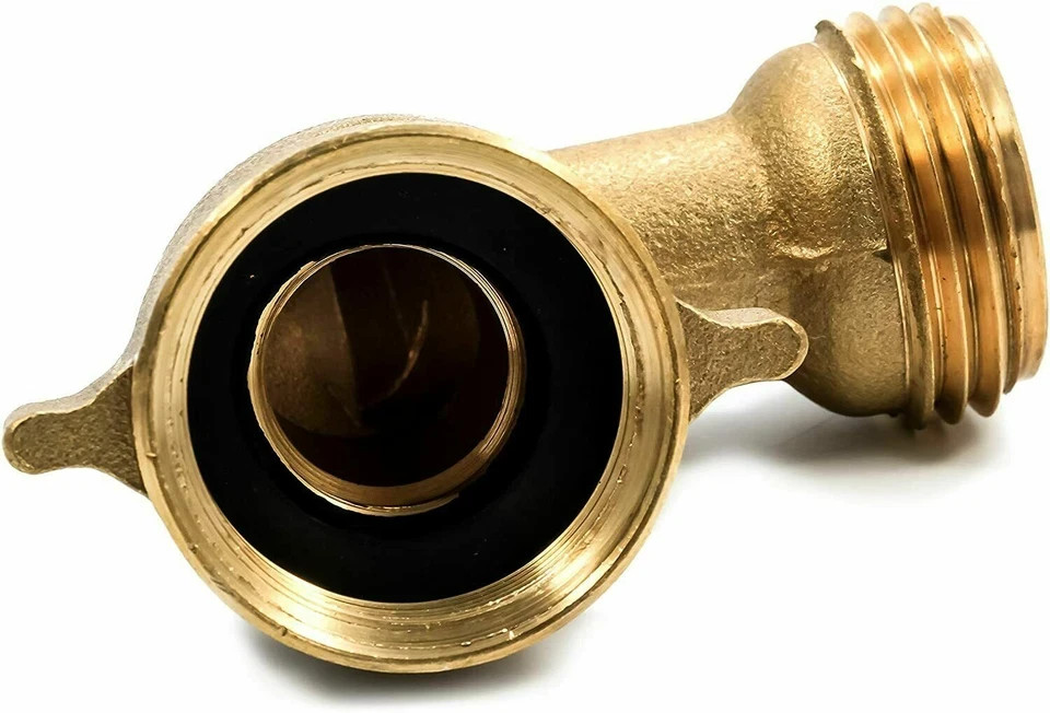 Right Angle Water Hose Connector New