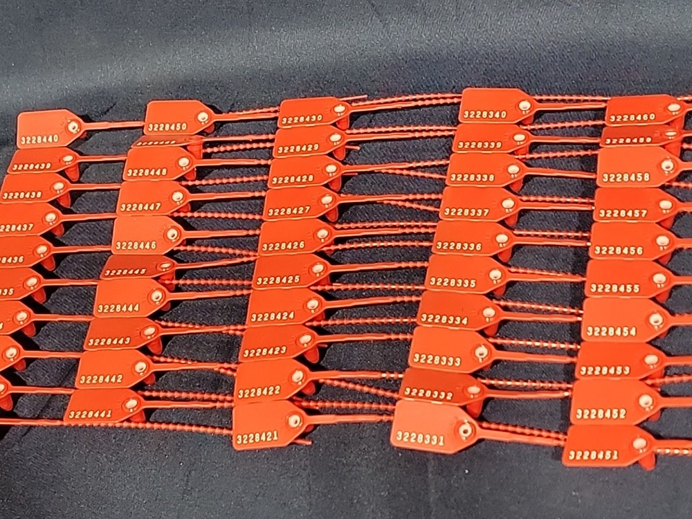 BILL ACCEPTOR LOCKING BILL BOX SECURITY TAGS