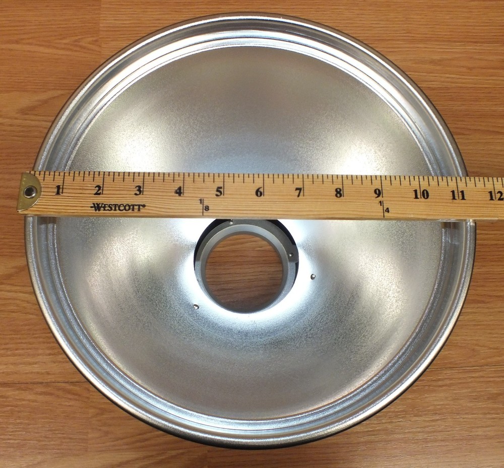 Flash Light Reflector Diffuser 11" Standard Aluminum Lamp Shade For Studio Light