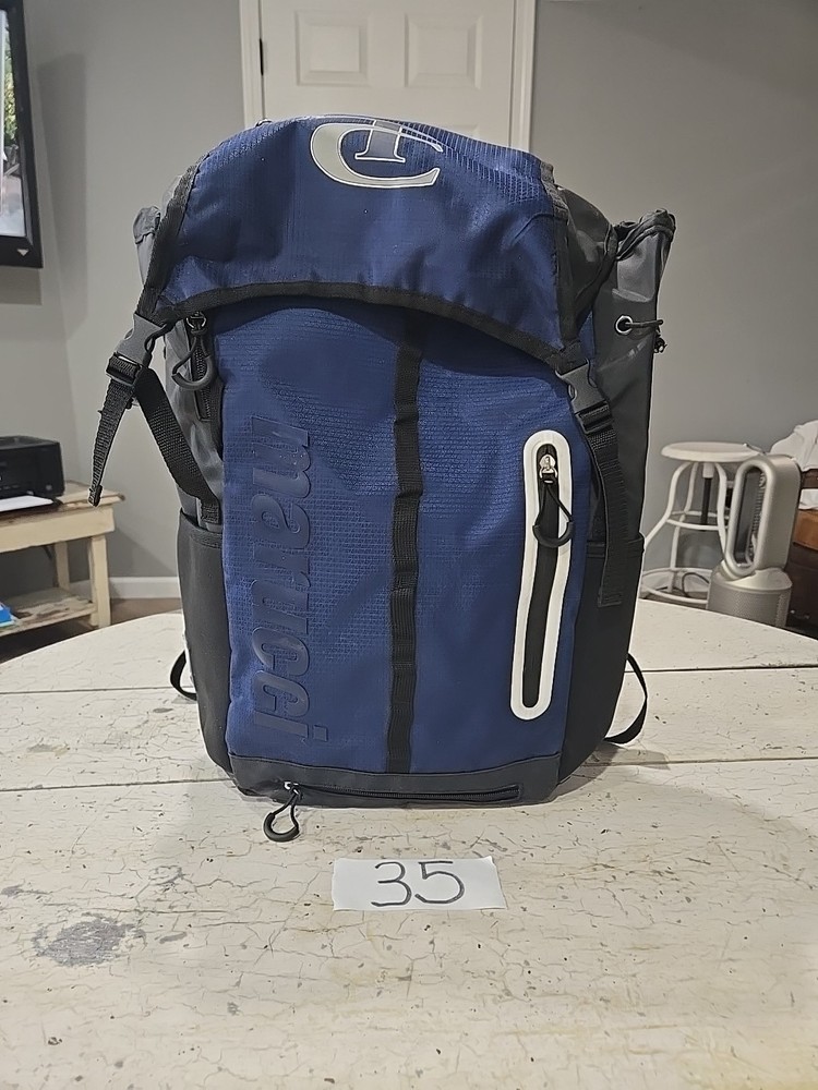 Marucci Barracks Backpack Black And Blue
