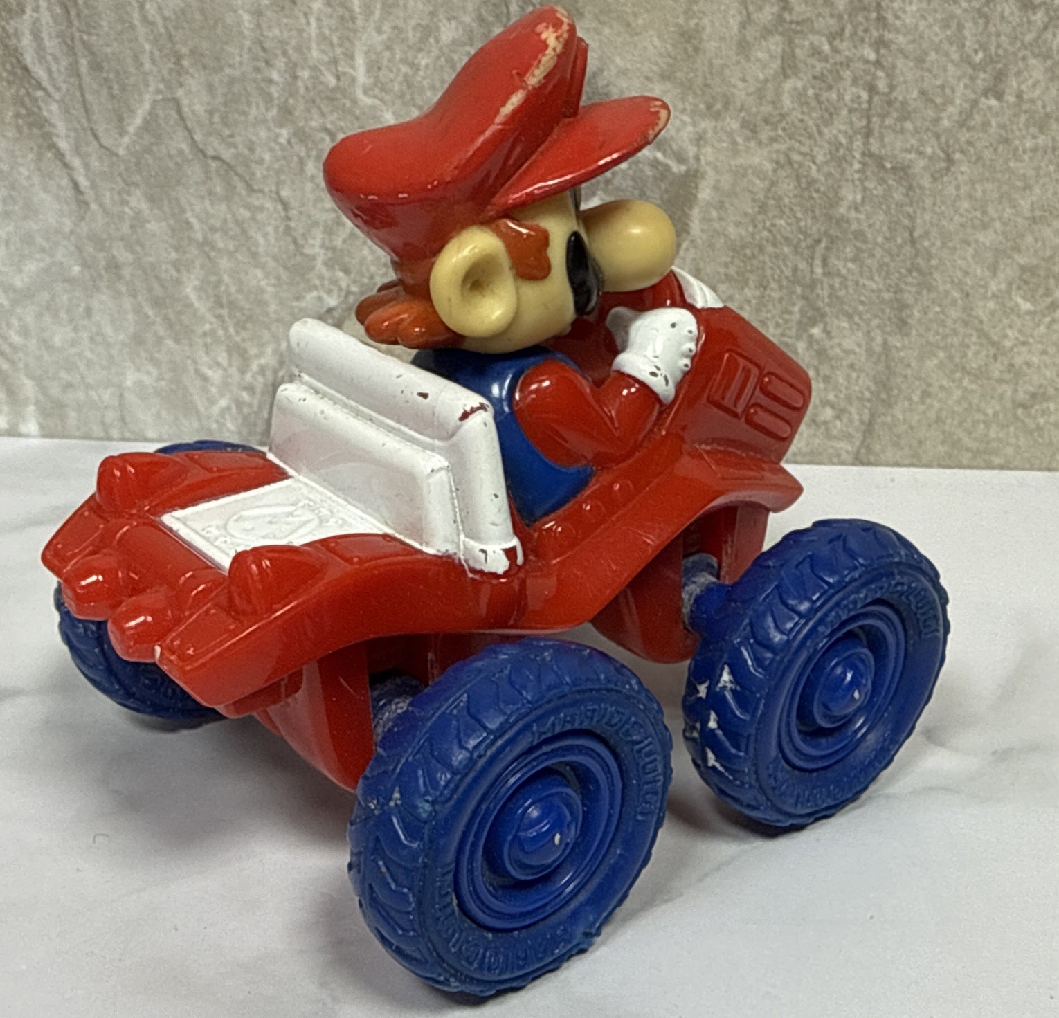 Lot Of 6 - Vintage Super Mario Bros. Mariokart Toys Licensed And Unlicensed