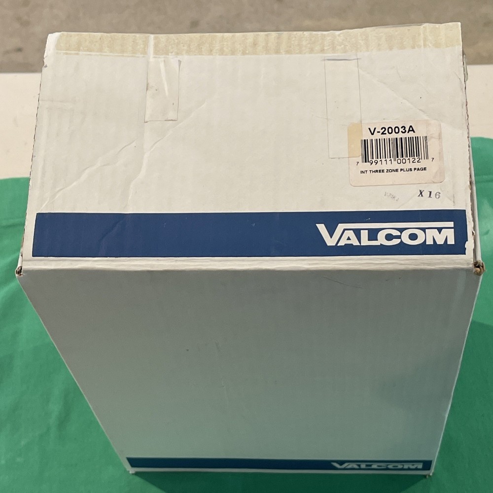 VALCOM V-2003A Page Control 3 Zone Plus Page 0799111001227 From Working System