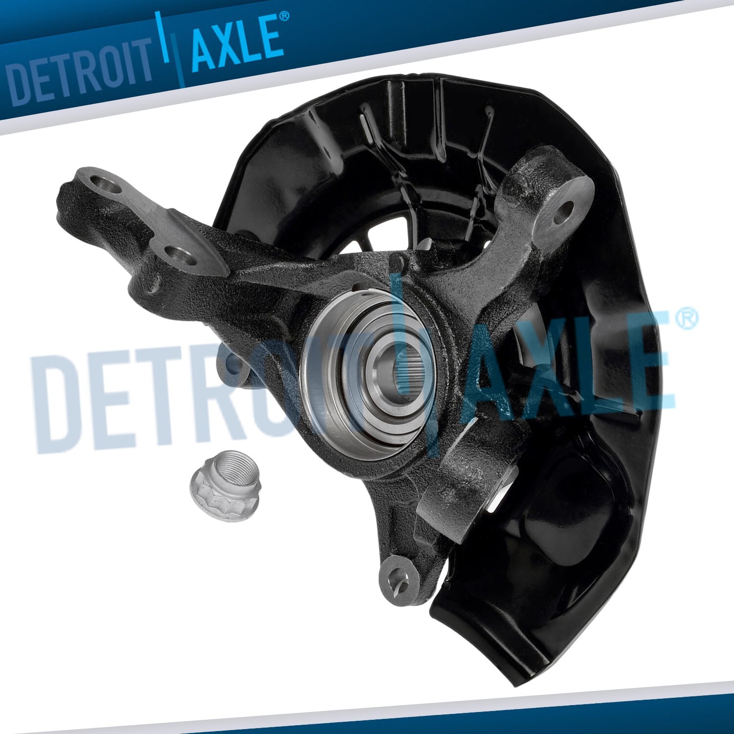 Front Right Steering Knuckle & Wheel Hub Bearing for Lexus ES350 Toyota Camry