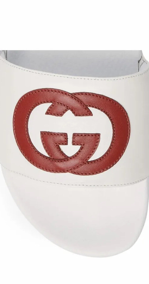 GUCCI Interlocking-G slides Men’s Size 8