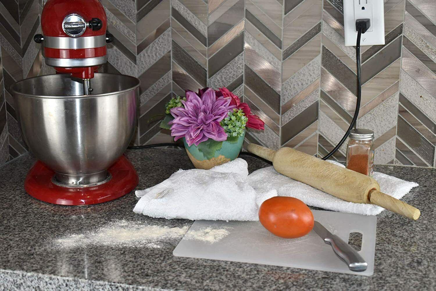 Bulk Pack of 60 Hand Towel Set 16x27 Cotton Blend Salon Gym Spa Hotel Use Towels