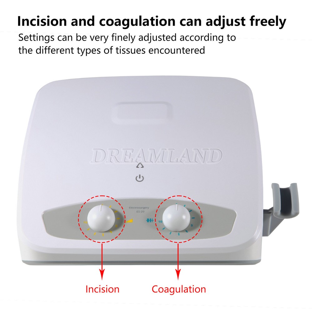 Dental Electro Electrosurgery Unit Machine High Frequency Electric 7pcs Knife