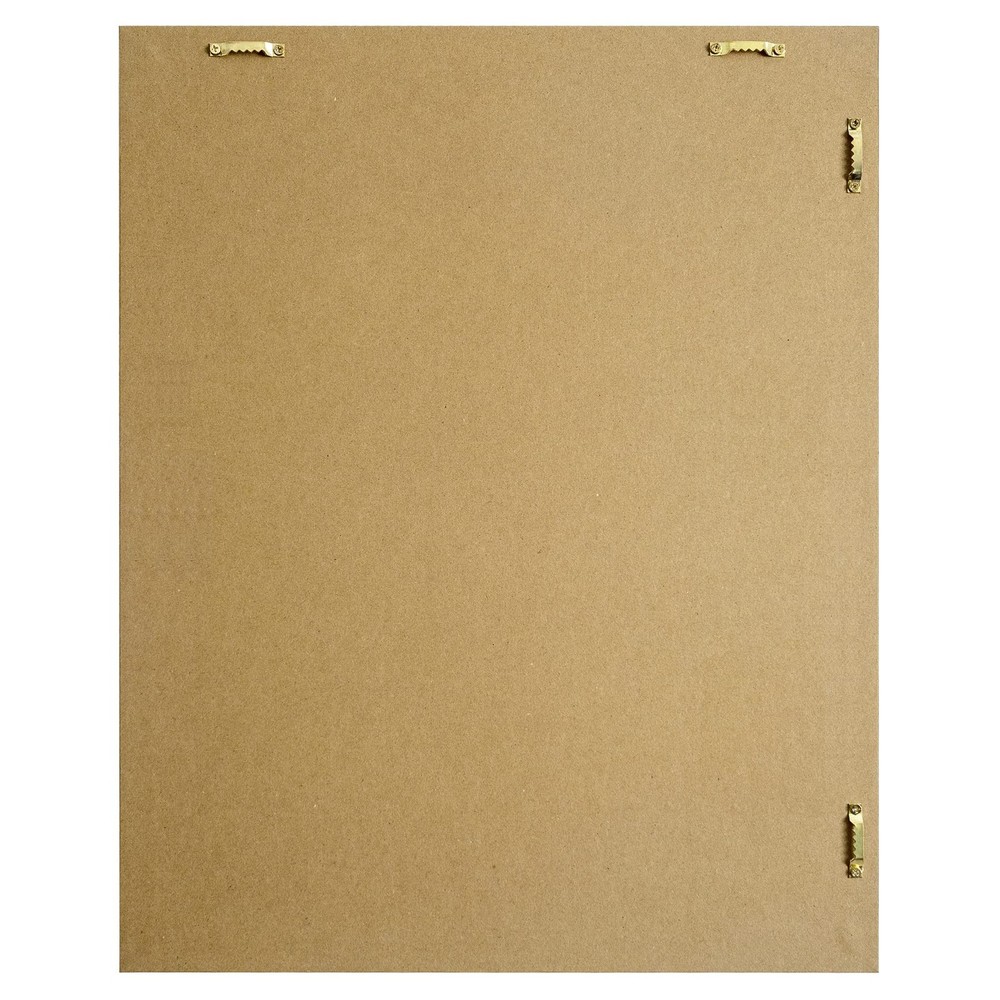 Rectangular Wall Mirror White Bathroom Mirror 16" x 20" Wall Mirror for Entry...