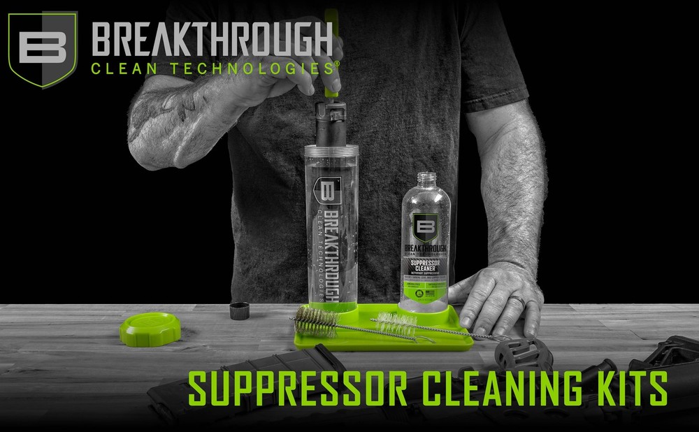 Breakthrough Clean Technologies Suppressor Cleaning Kit, 16 Ounce, Multi