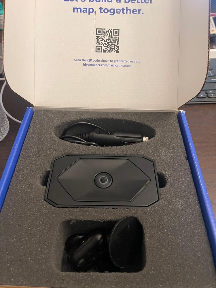 Hivemapper Dashcam - Honey Crypto Mining Mapping Open Box