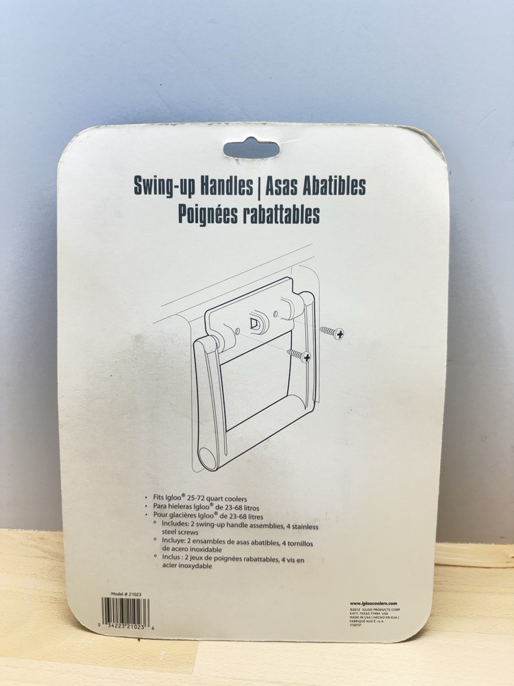 IGLOO Swing Up Handles Replacement Parts Model 21023