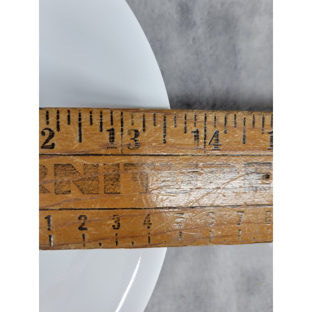 The Main Ingredients White Ceramic Large Divided Serving Dish Bowl 2 Section