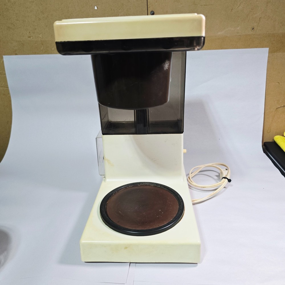 Vintage GE Brew Starter 10700 12 Cup Automatic Drip Coffee Maker Timer 1970s