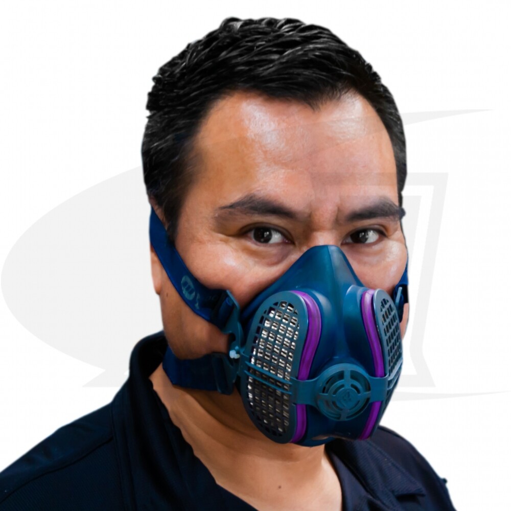 Miller ML00894 Half Face Mask Welding Respirator LPR-100 W/P100 Filters SML/MED