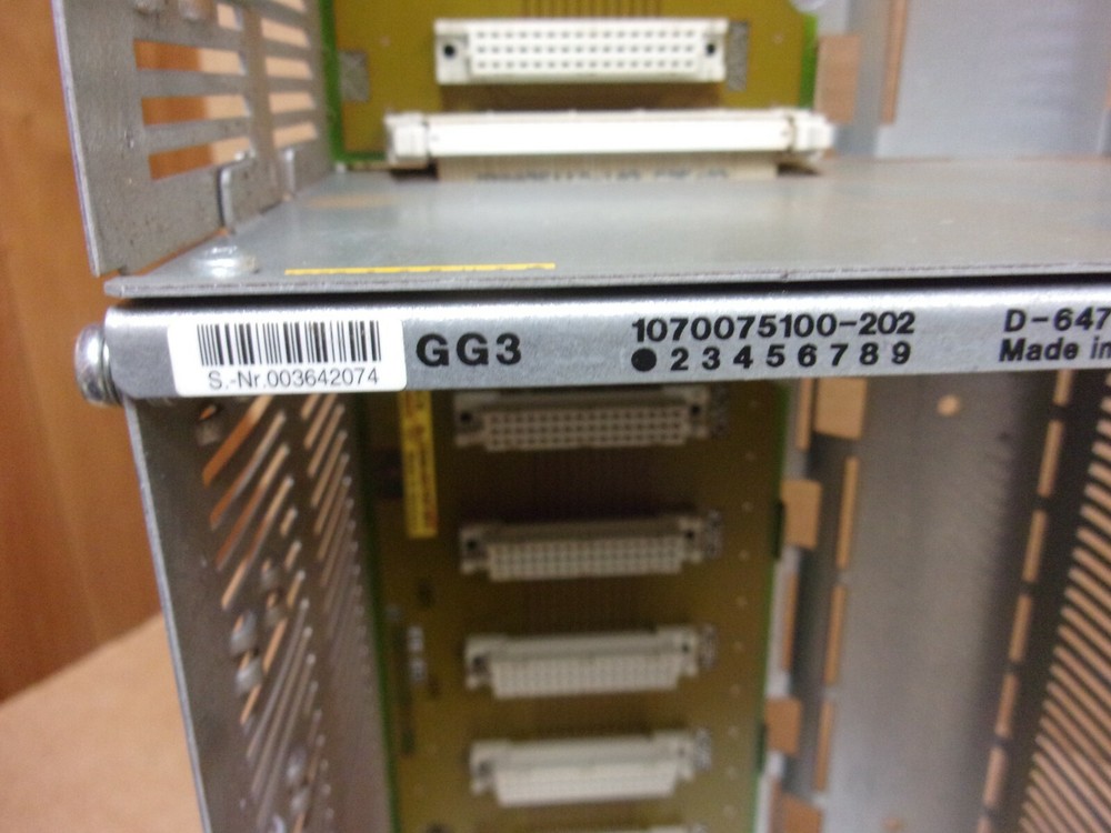 Bosch GG3-1070075100-202 Subrack , Used