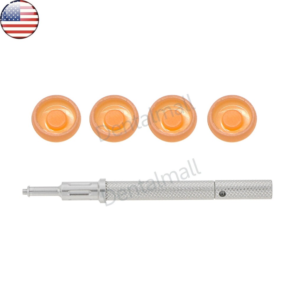 US Universal Overdenture Implant Caps 2.4Lbs Locarot Core Tools