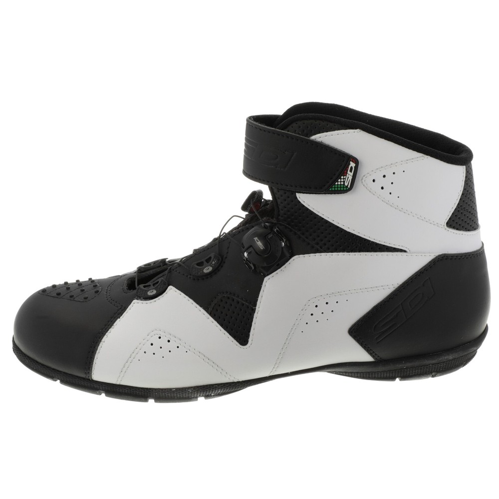 Sidi Black/White Boots Size 13