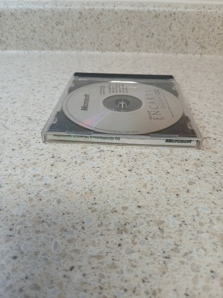 Microsoft ENCARTA '99 Interactive Multimedia Encyclopedia Version A - PC CD-ROM