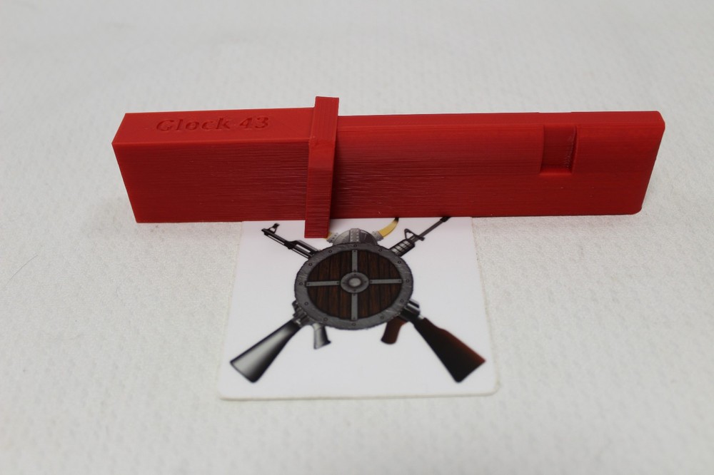 Glock 43 Vise Block Tool - 3D Printed (Read Description)