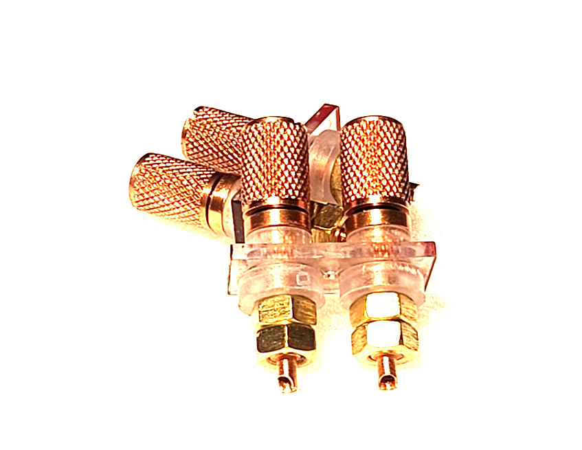 BRAND NEW Speaker Wire Binding Posts - Eminent Technology / Edison Price /