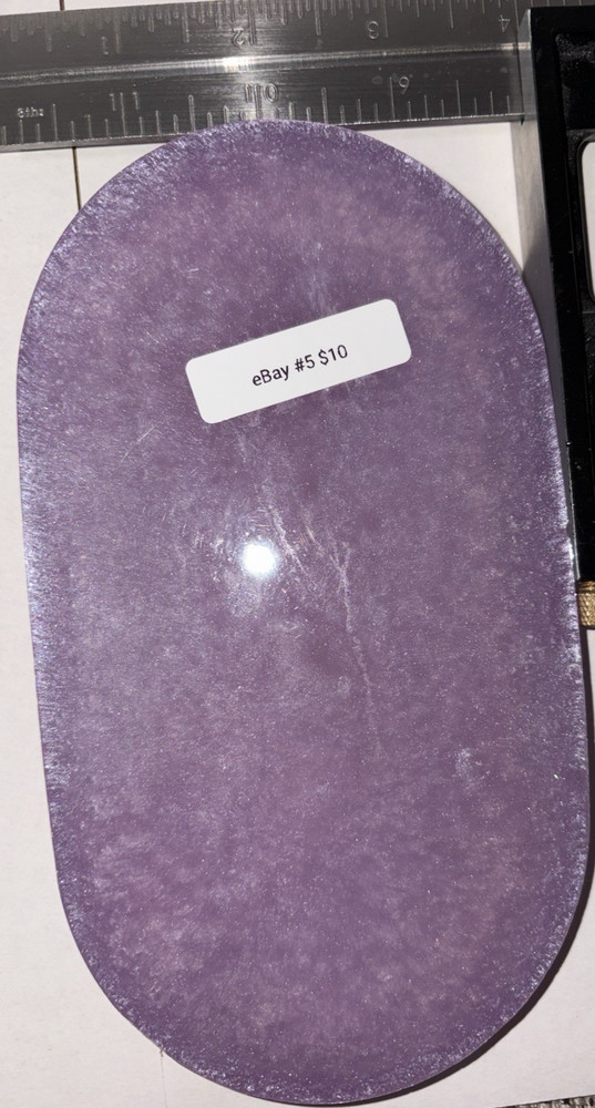 Lavender Epoxy Resin Soapdish