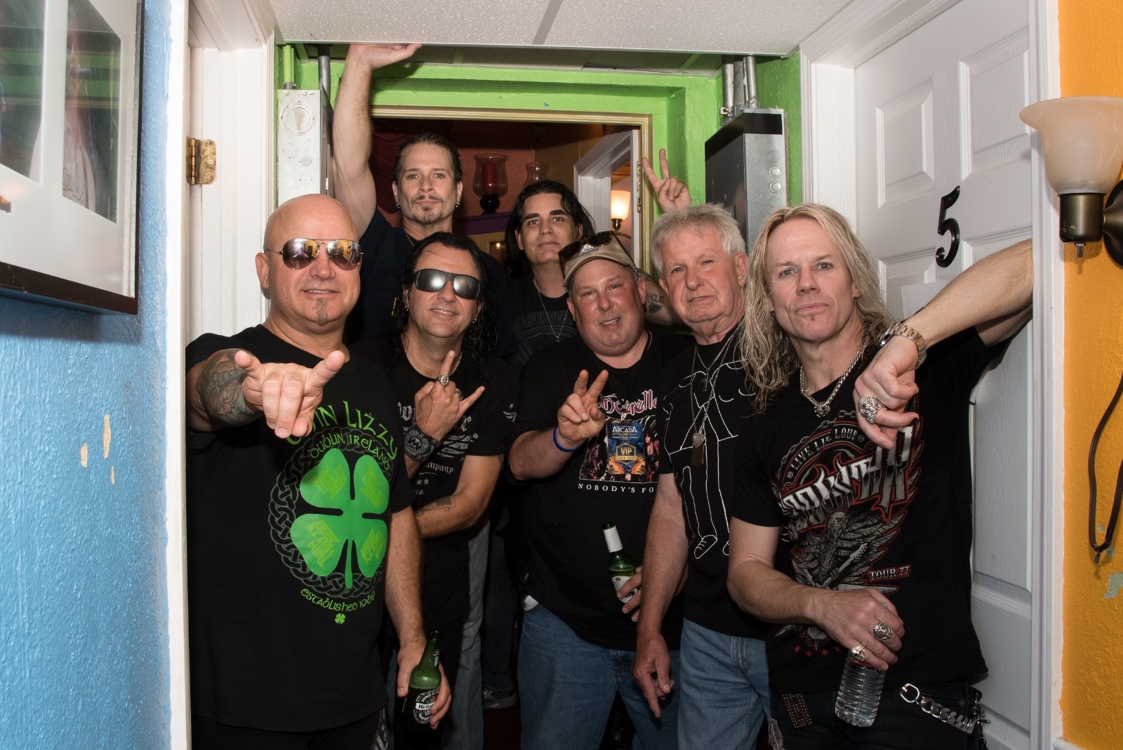 Warrant Band Signed in person Skate Board Deck