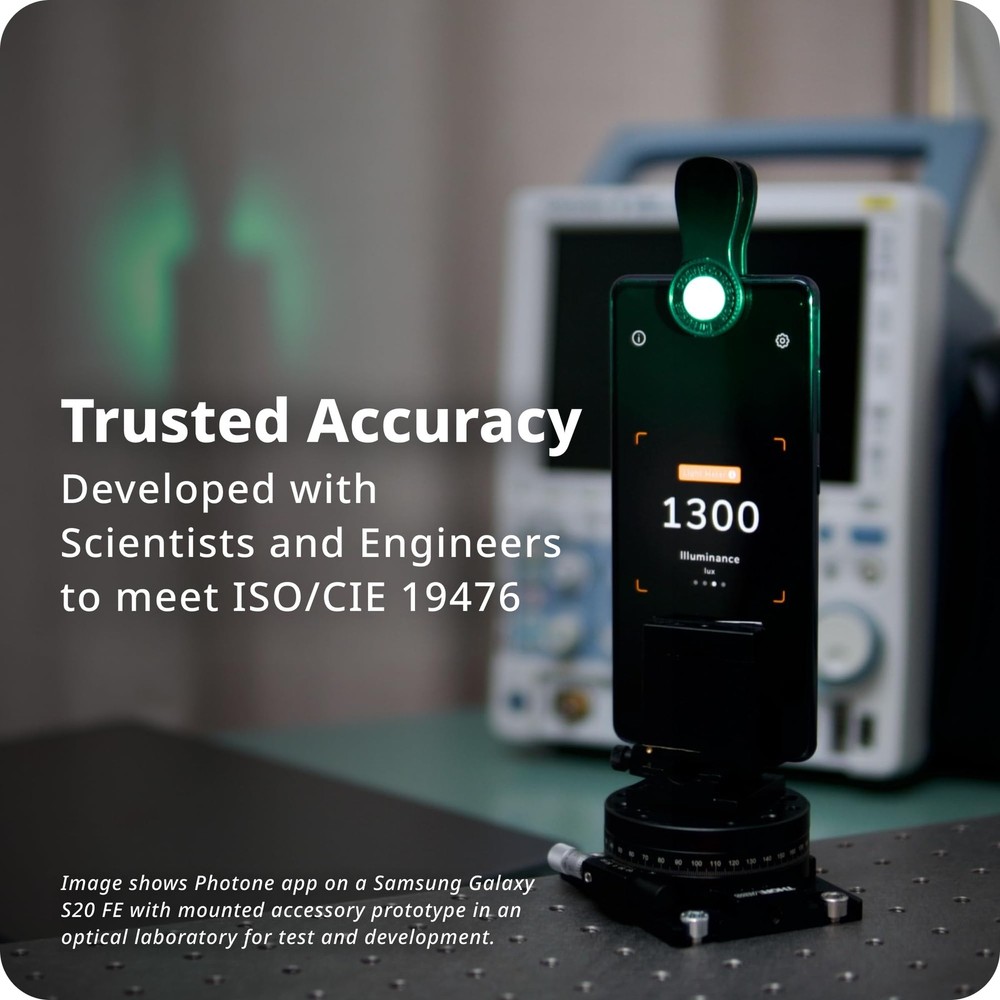 Lightray Mobile Light- and PAR Meter | Smartphone-Based PPFD, DLI,...