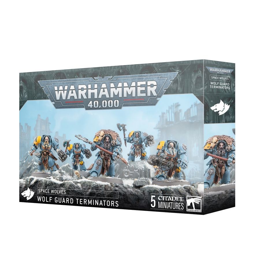 Warhammer: SPACE WOLVES: WOLF GUARD TERMINATORS