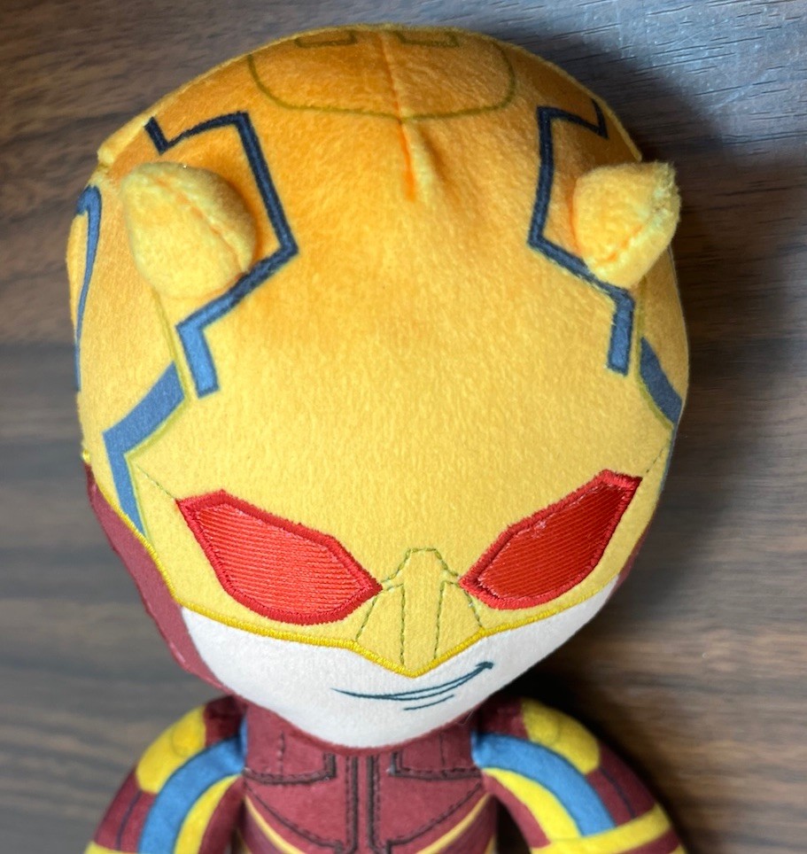 Marvel Plush Lot of 3 Mattel Daredevil 9” Ty Black Panther 6” Ty Spider-Man 6”