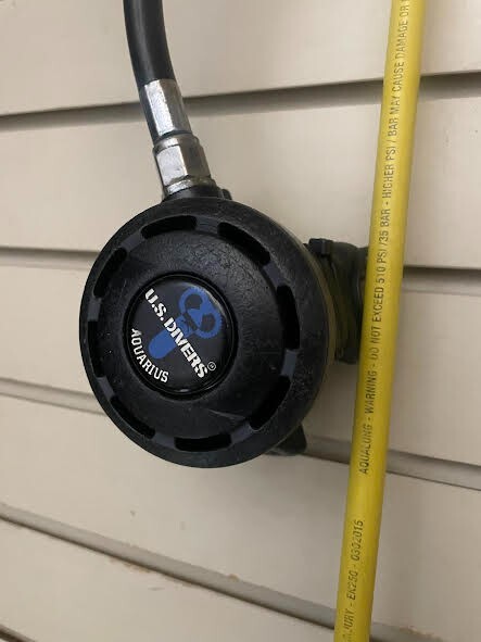 US Divers Conshelf regulator & Octo