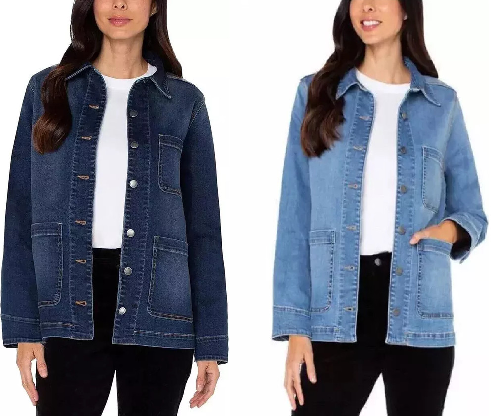 Well Worn Women's Denim Chore Jacket