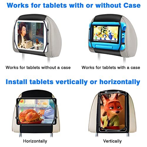 Tablet Holder for car 2 Pack