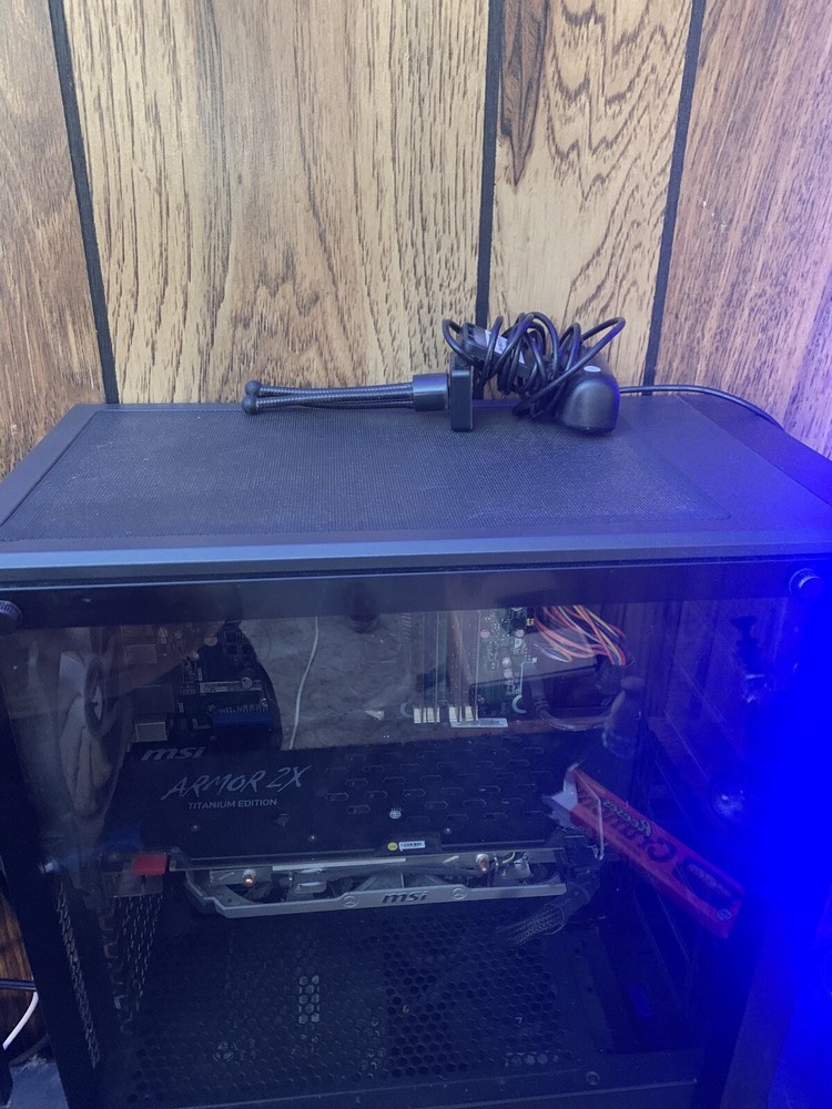 gaming computer setup