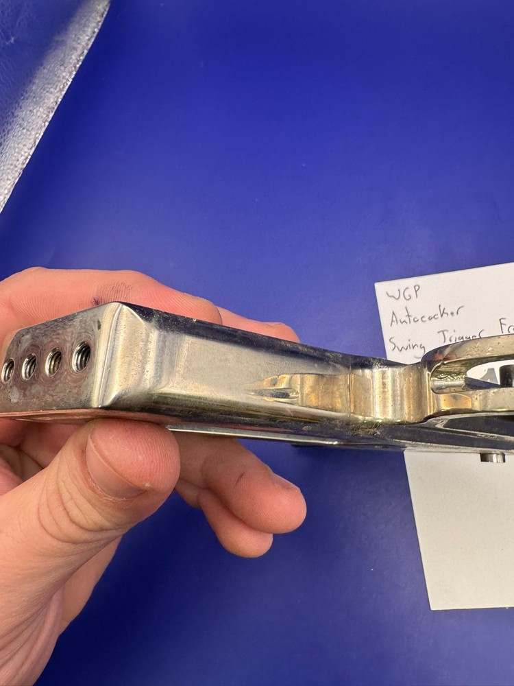 WGP Autococker Swing Trigger Paintball Marker Frame-Silver