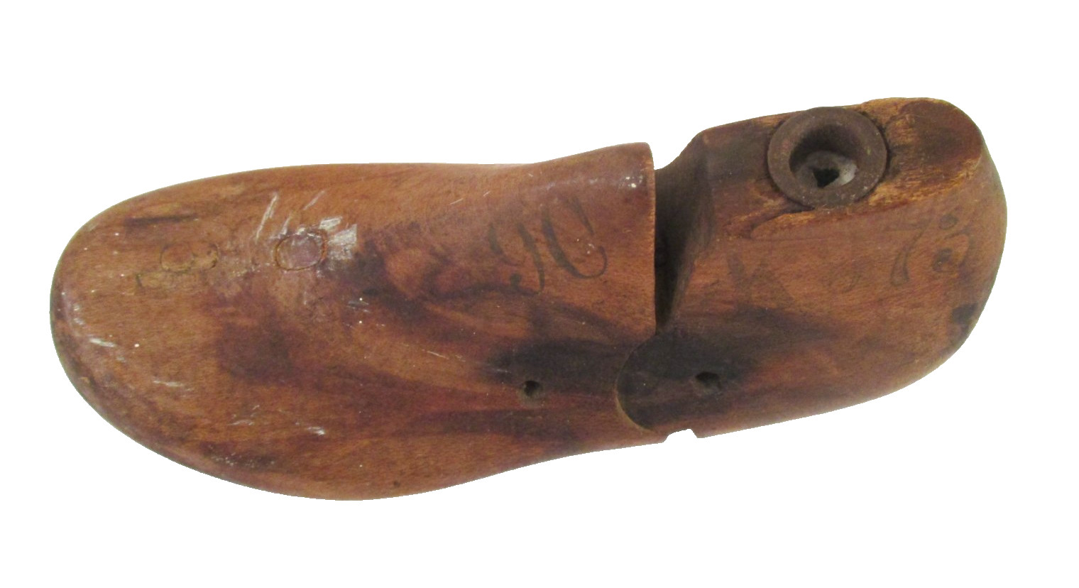 Vintage CHILDREN'S WOODEN COBBLER SHOE MOLD 7"