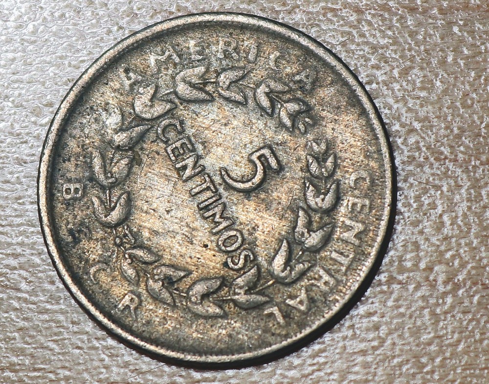 1969 Costa Rica 5 Centimos