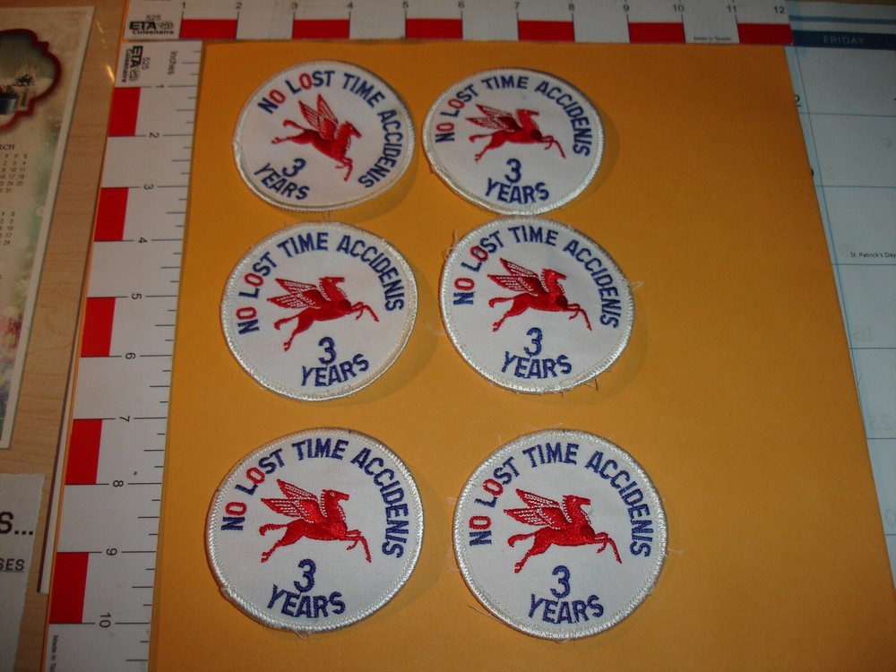 oil advertising patch collection vintage
