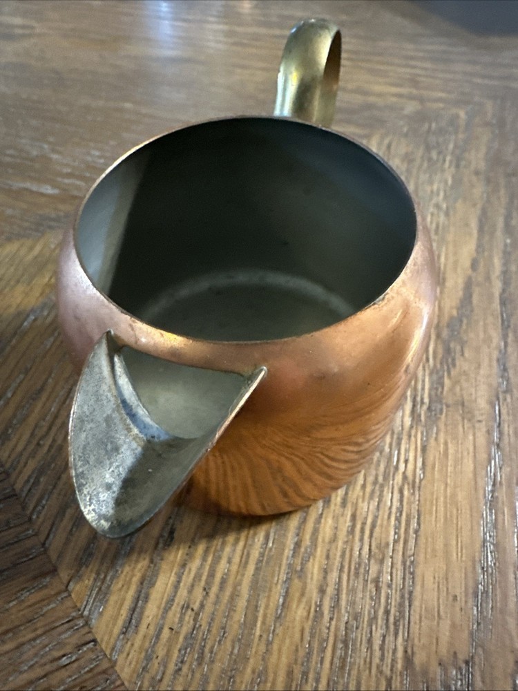 Antique Copper Creamer Cup