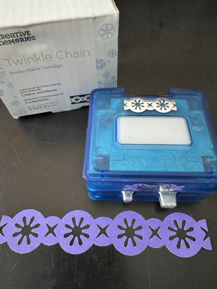 Creative Memories Twinkle Chain Border Maker Cartridge