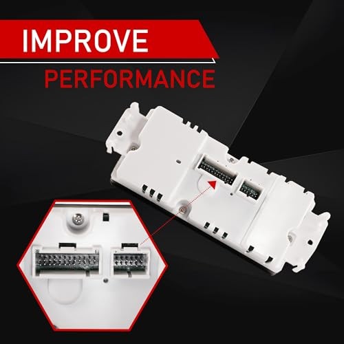 AC Heater Climate Control Switch Module Panel Compatible with 2002–2007 Chevy