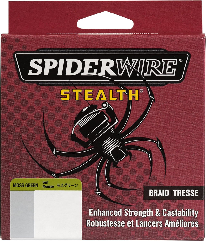 Spiderwire Stealth Braid 15lb Break Strength 200 Yards