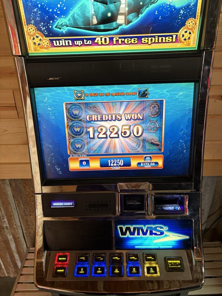 WMS BB2 NAUTILUS SLOT MACHINE SOFTWARE GAME CARD ONLY MULT GAME PLAY STYLE