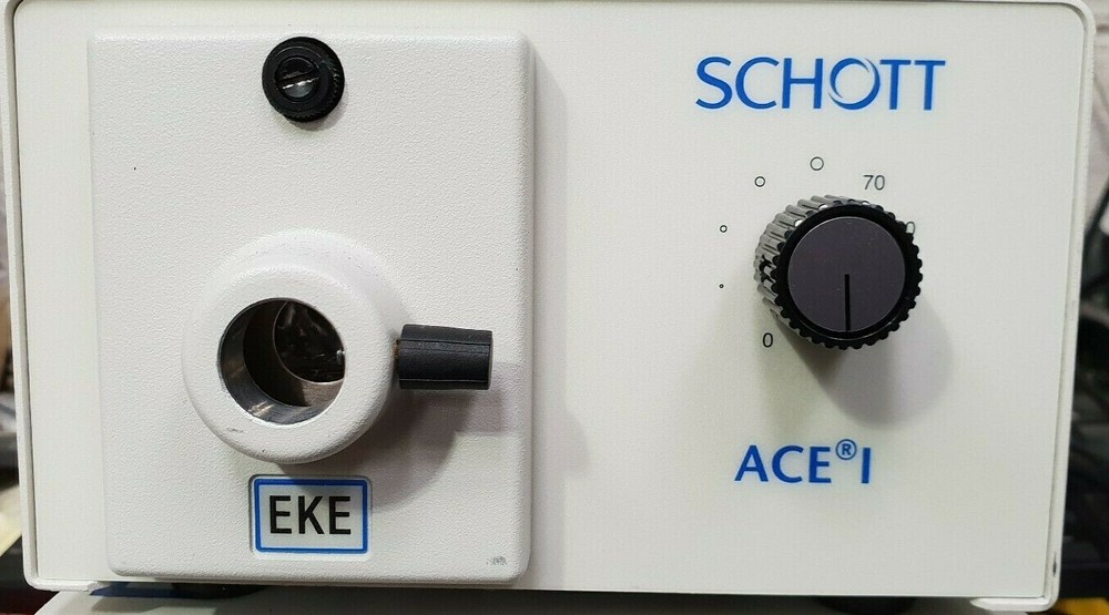 Schott-Fostec ACE I Fiber Optic Light Source & Microscope Light Guide